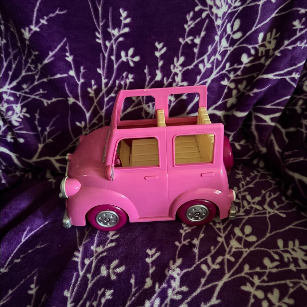 Pink Toy Car for Kids